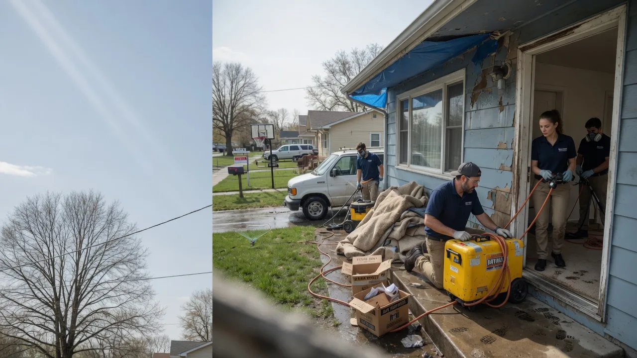 Basement Flood Cleanup in Bucyrus, OH near me
